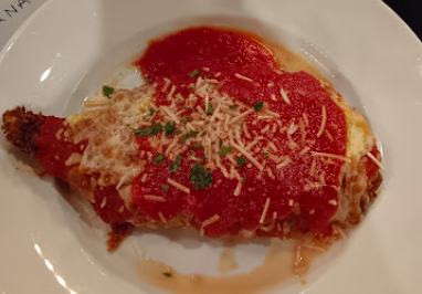 Trattoria Toscana signature dishes Chicken Parmesan
Rigatoni Bolognese
Nonna's Meatballs